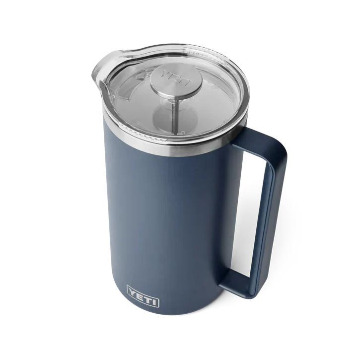 Yeti French Press With Lid - Navy
