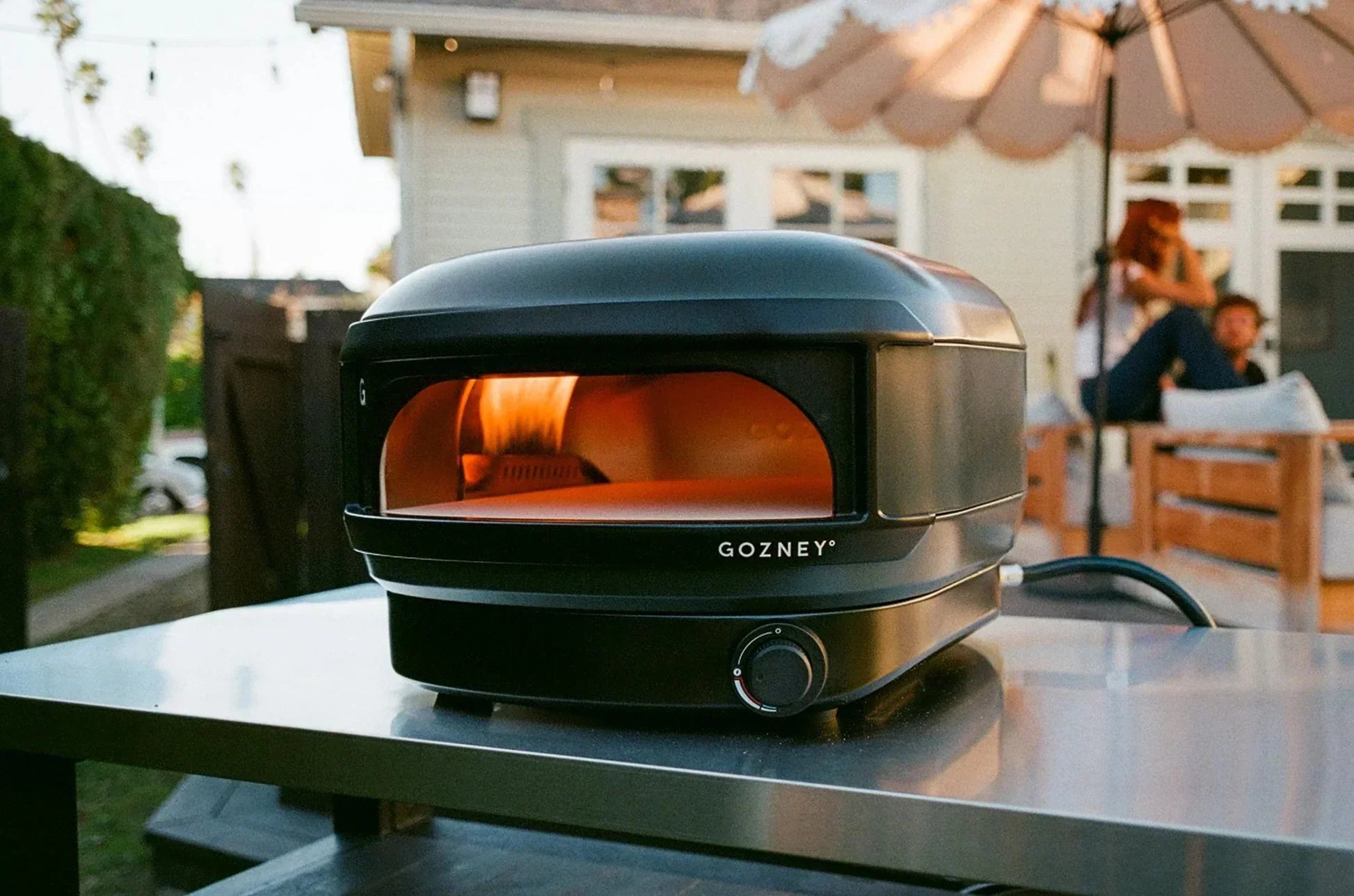 Gozney Arc Lite pizza oven in Off-Black with FREE COVER