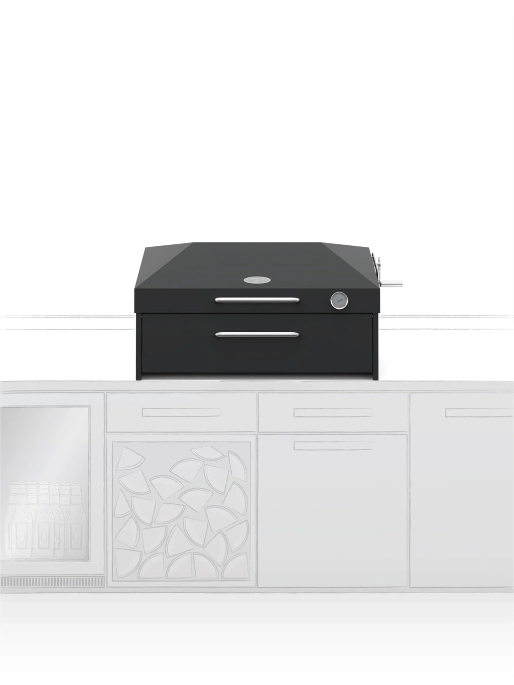 Flamery Small Asado BBQ with 50/50 Split Grill