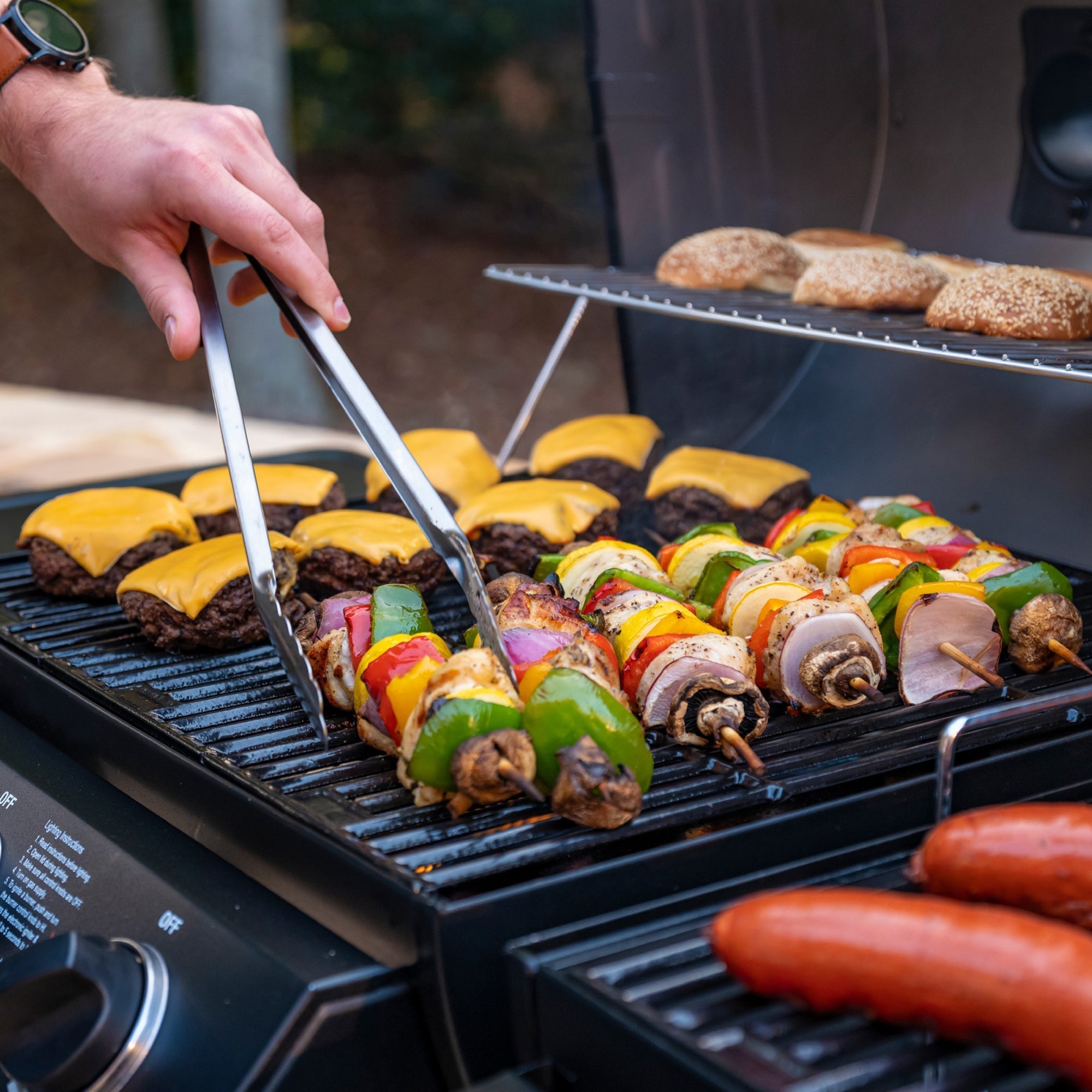 Char-Griller Double Play Gas & Charcoal BBQ