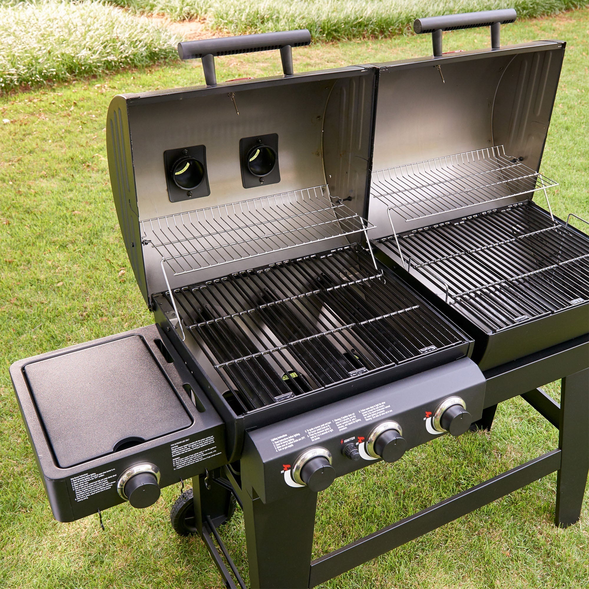 Char-Griller Double Play Gas & Charcoal BBQ