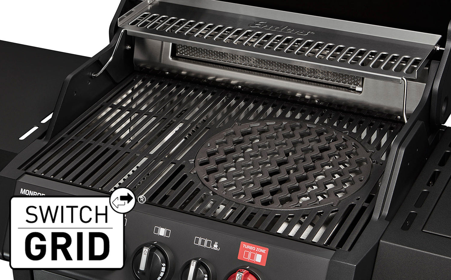 Enders Monroe Pro 3 SIK Turbo Shadow 3 Burner Gas BBQ WITH FREE COVER