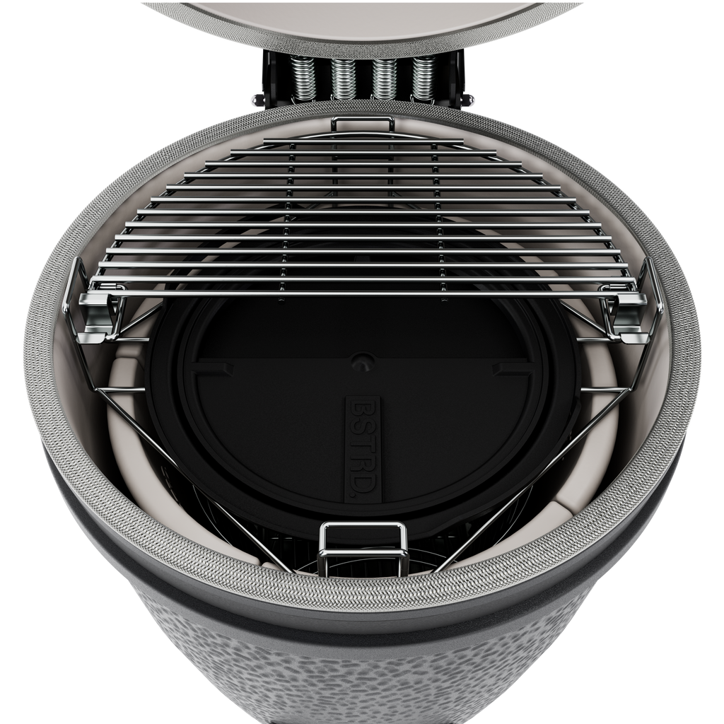 BSTRD. PRO Large Solo Kamado BBQ in Graphite