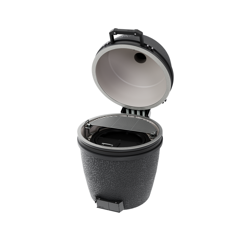 BSTRD. PRO Large Solo Kamado BBQ in Graphite