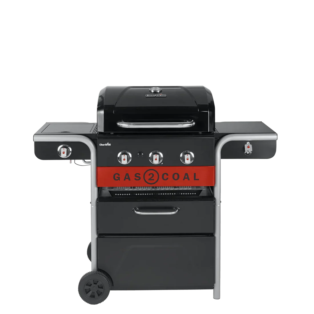 Char-Broil 3 Burner Gas2Coal 2.0 Hybrid Gas & Charcoal BBQ
