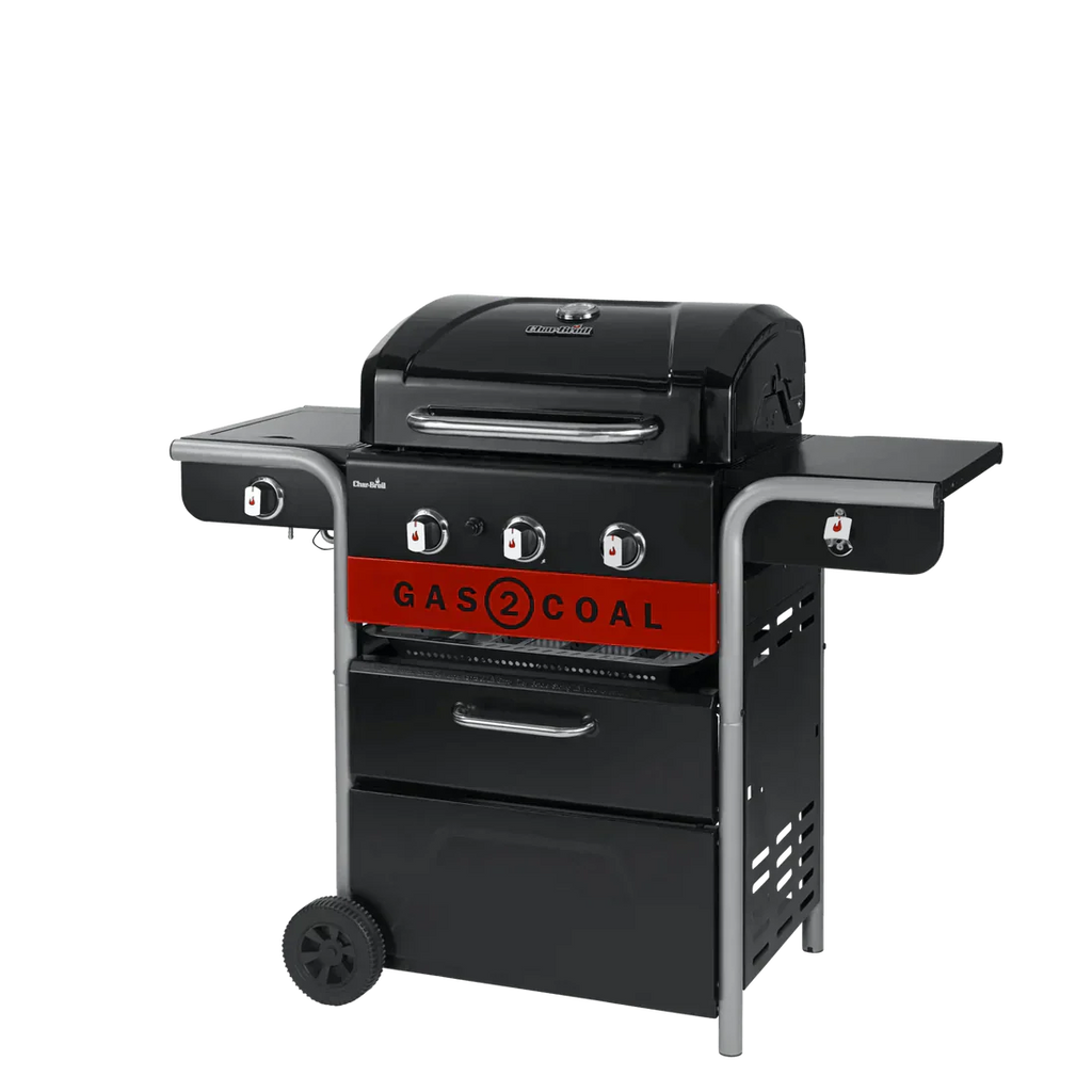 Char-Broil 3 Burner Gas2Coal 2.0 Hybrid Gas & Charcoal BBQ