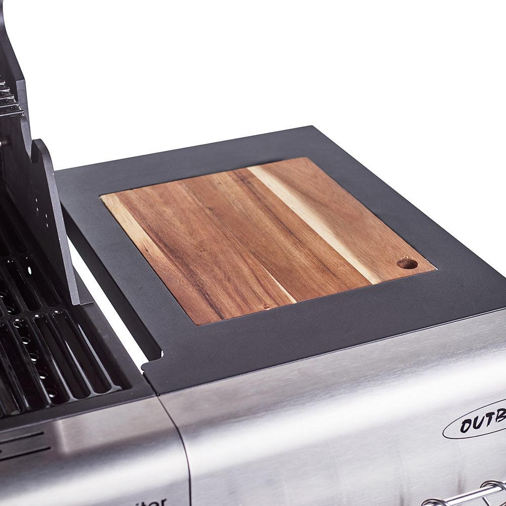 Outback Blue Jupiter 4 Burner Hybrid BBQ