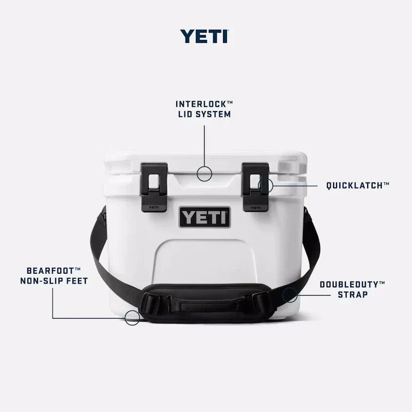 Yeti Roadie 15 Hard Cooler with DoubleDuty Shoulder Strap
